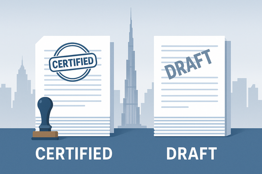 Certified vs. Non-Certified Translation – What’s the Difference in the UAE?
